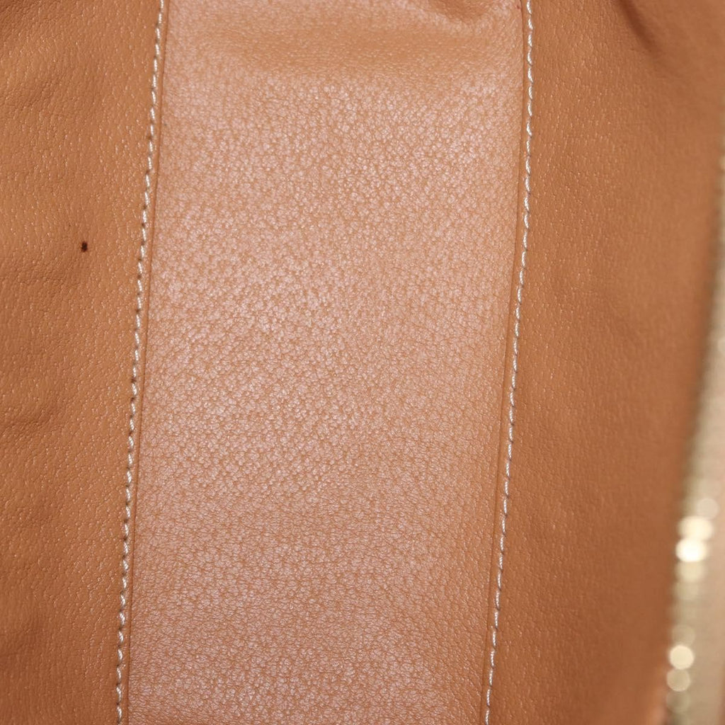 Celine Macadam Pochette Canvas And Leather Brown Canvas Clutche & Pouche Bag
