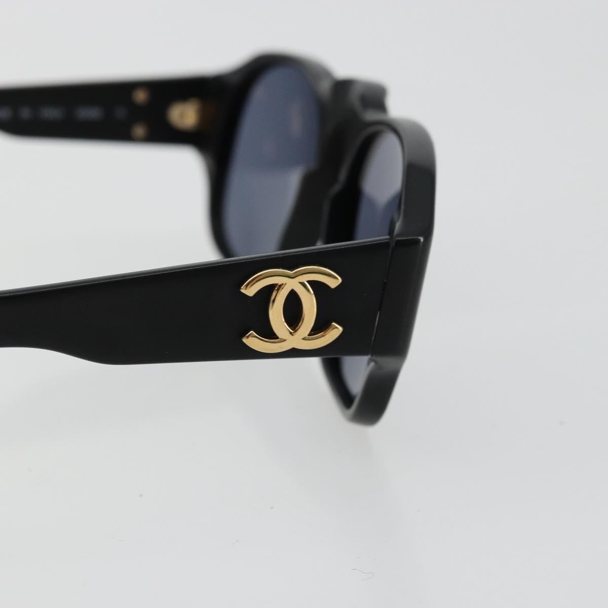 Chanel Logo Cc Sunglasses Plastic Black Plastic Sunglasse Accessory