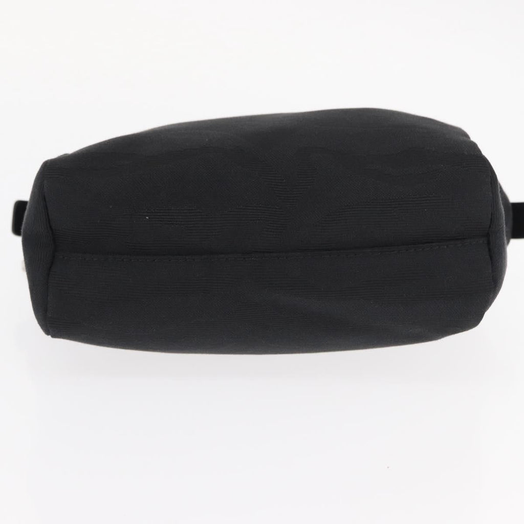 Fendi Vintage Handbag Canvas Black Canvas Handbag