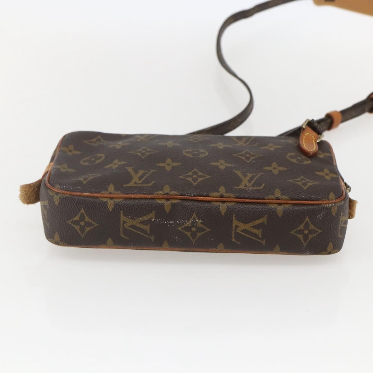 Louis Vuitton Pochette Marly Bandouliere Bag Monogram Canvas Brown Canvas Clutche & Pouche Bag
