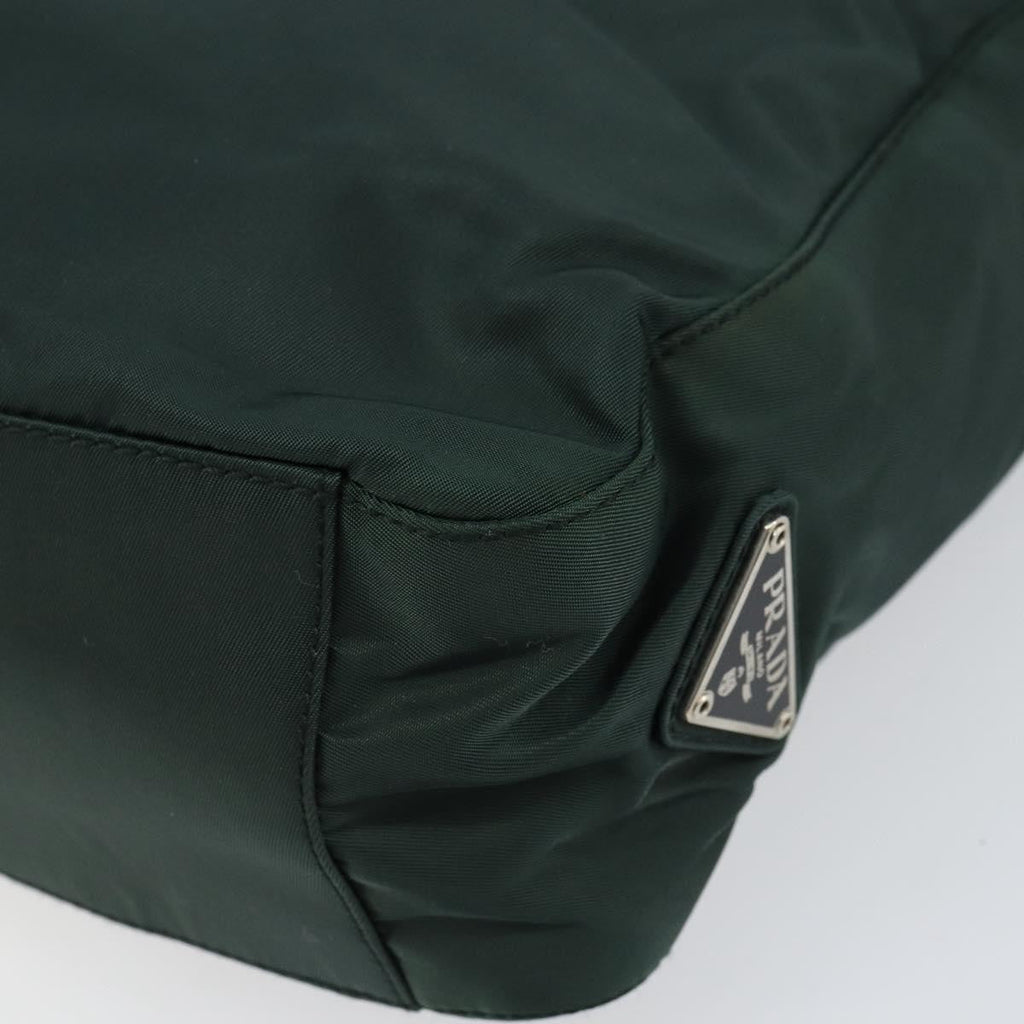 Prada Vintage Tote Tessuto Khaki Nylon Tote Bag Bag