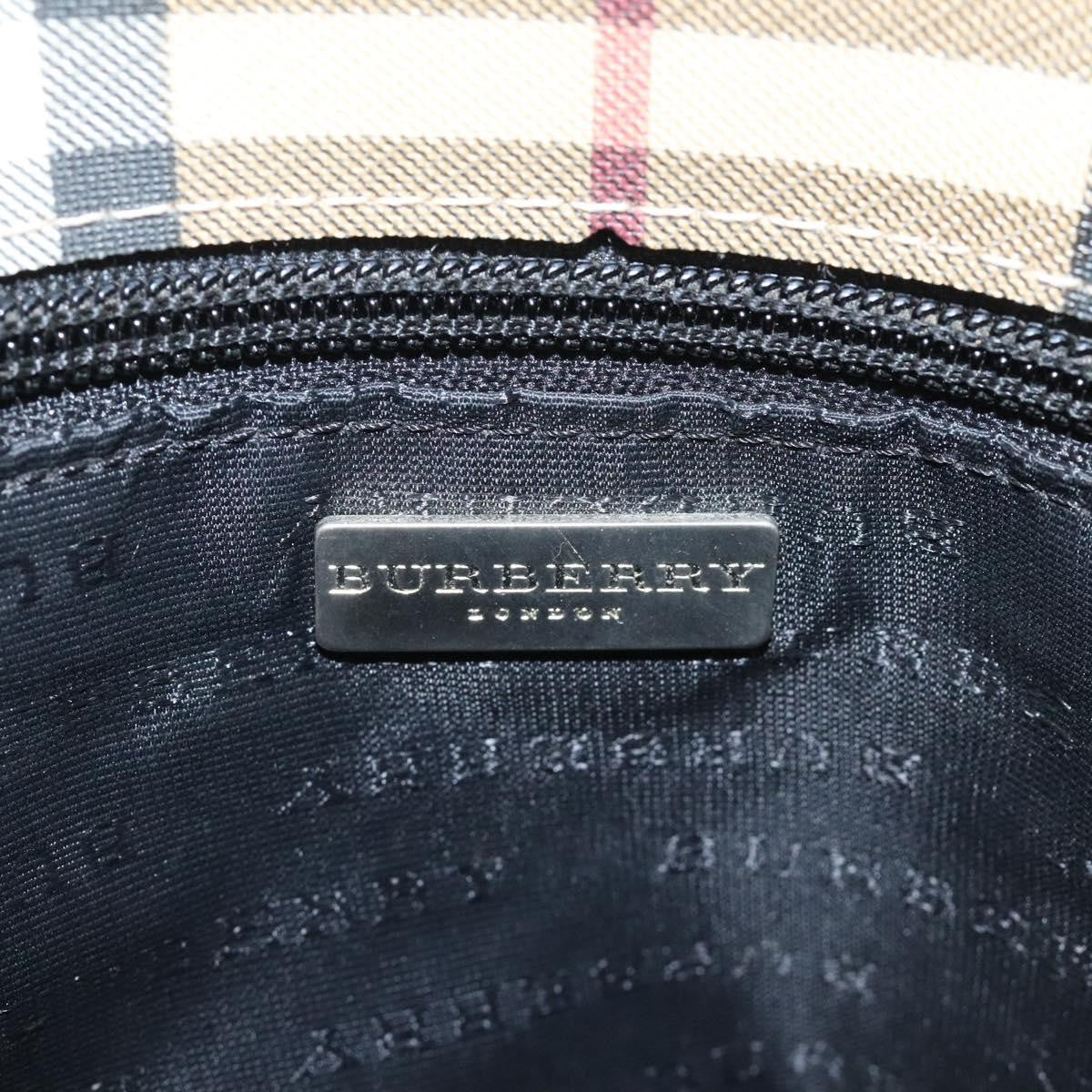 Burberry Nova Check Handbag Nova Check Canvas And Leather Beige Canvas Handbag