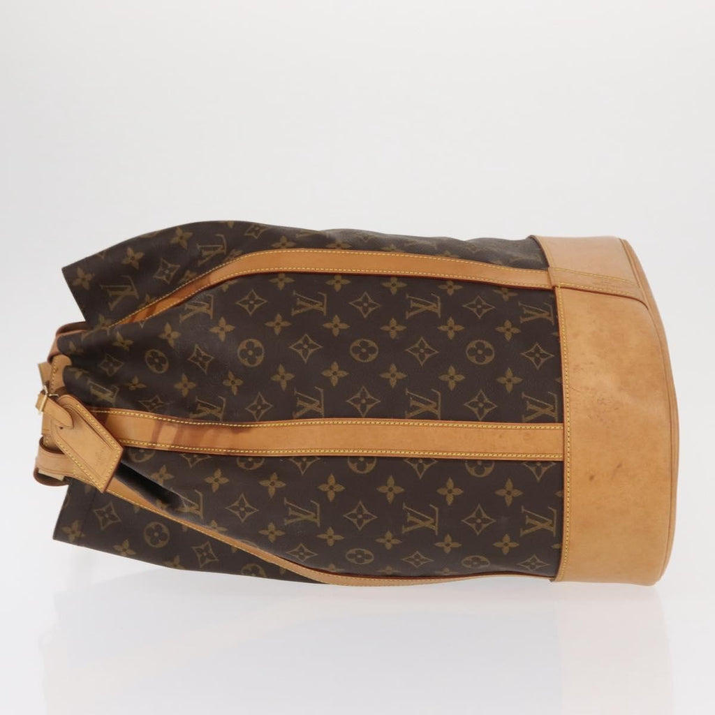 Louis Vuitton Randonnee Backpack Monogram Canvas Brown Canvas Shoulder Bag