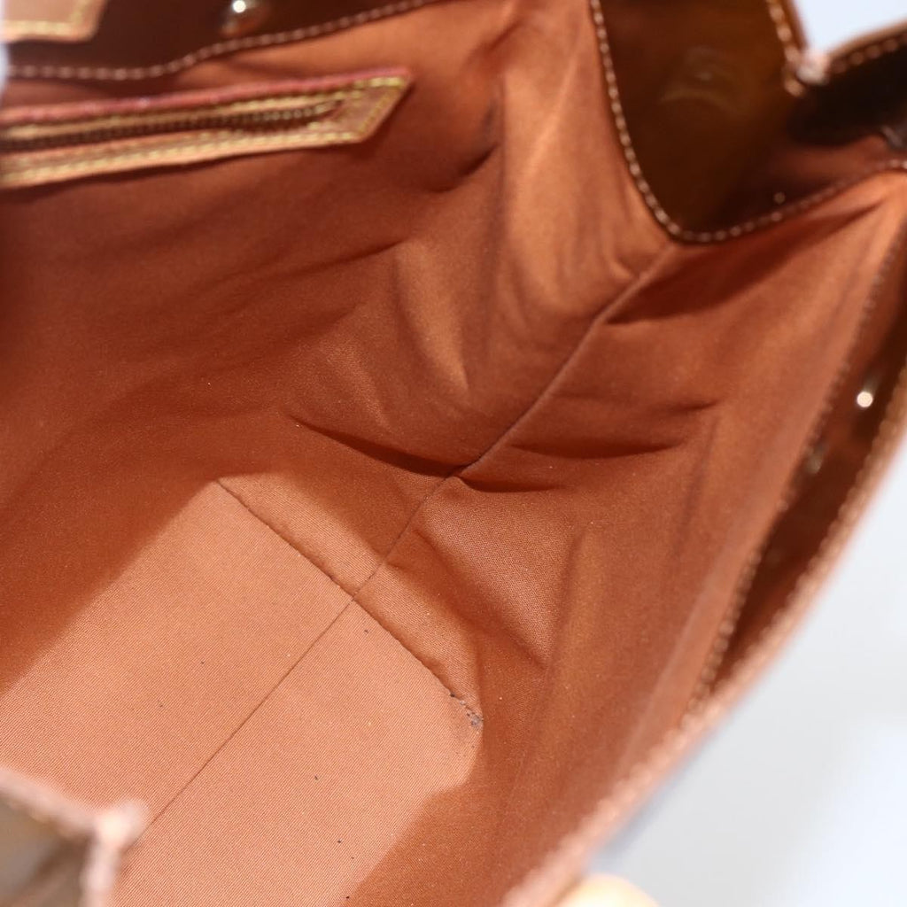 Louis Vuitton Reade Handbag Monogram Vernis Brown Patent_Leather Tote Bag