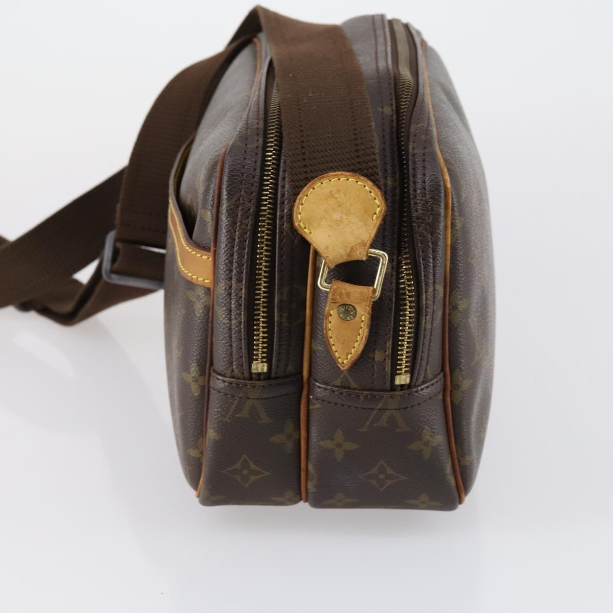 Louis Vuitton Reporter Bag Monogram Canvas Brown Canvas Shoulder Bag