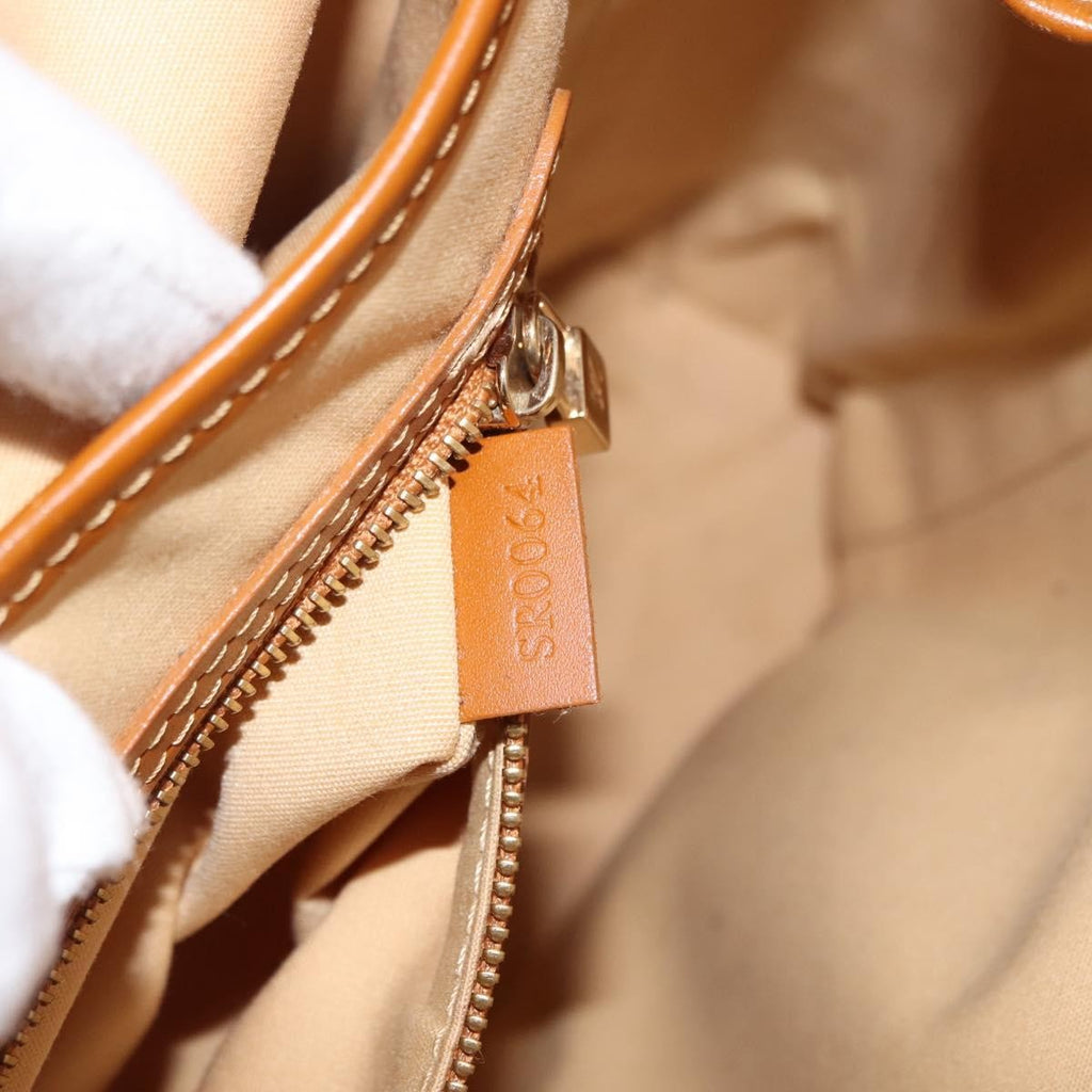 Louis Vuitton Lucille Handbag Mini Lin Beige Canvas Tote Bag