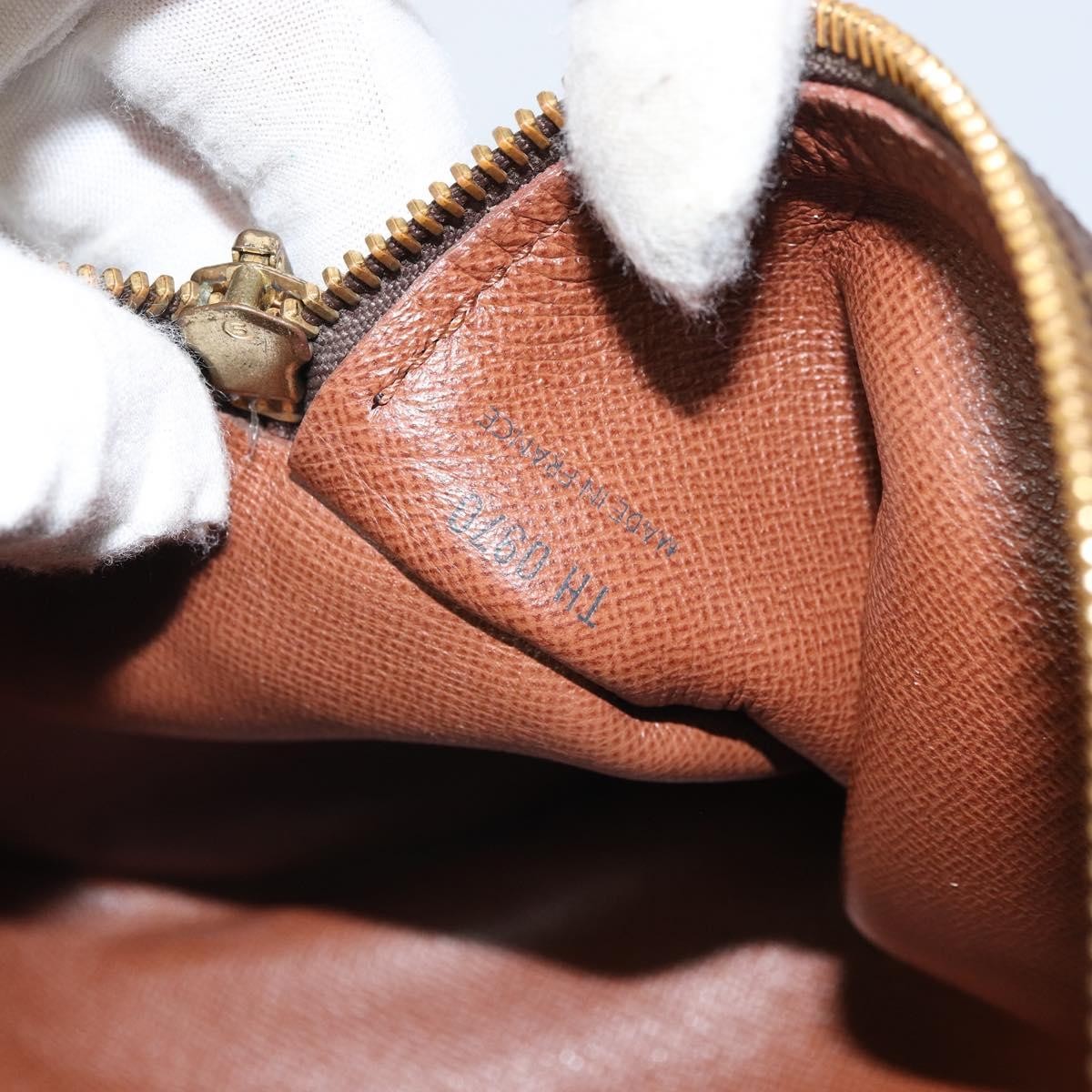 Louis Vuitton Papillon Handbag Monogram Canvas Brown Canvas Handbag