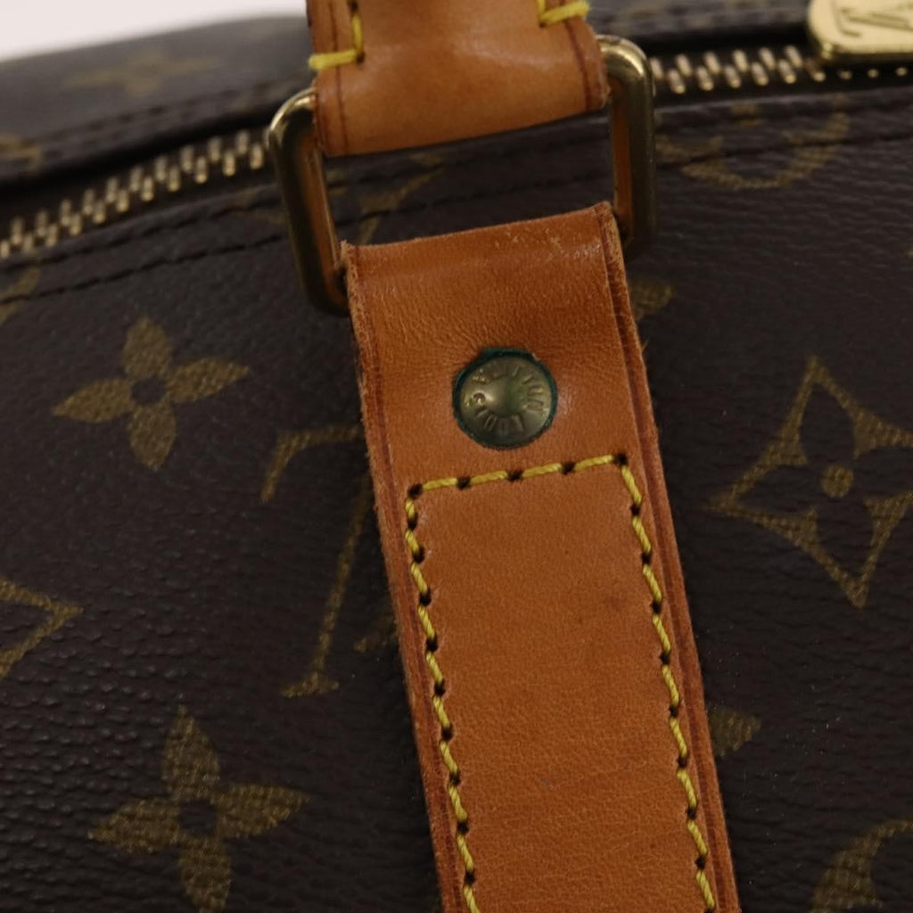 Louis Vuitton Keepall Bag Monogram Canvas Brown Canvas Travel Bag
