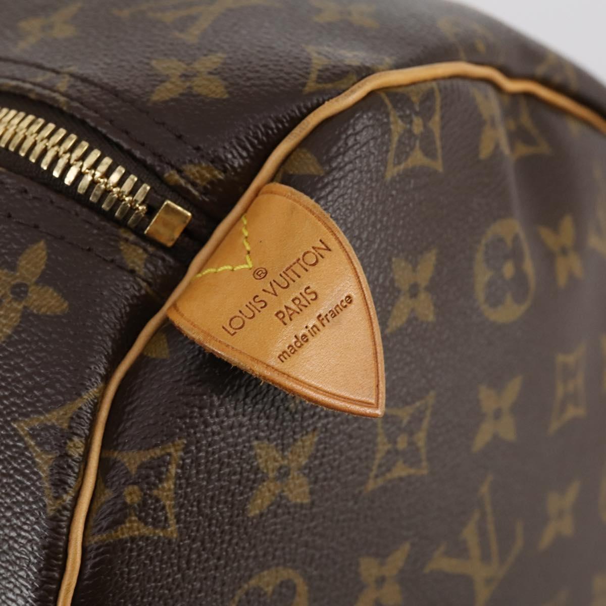 Louis Vuitton Keepall Bandouliere Bag Monogram Canvas Brown Canvas Bag