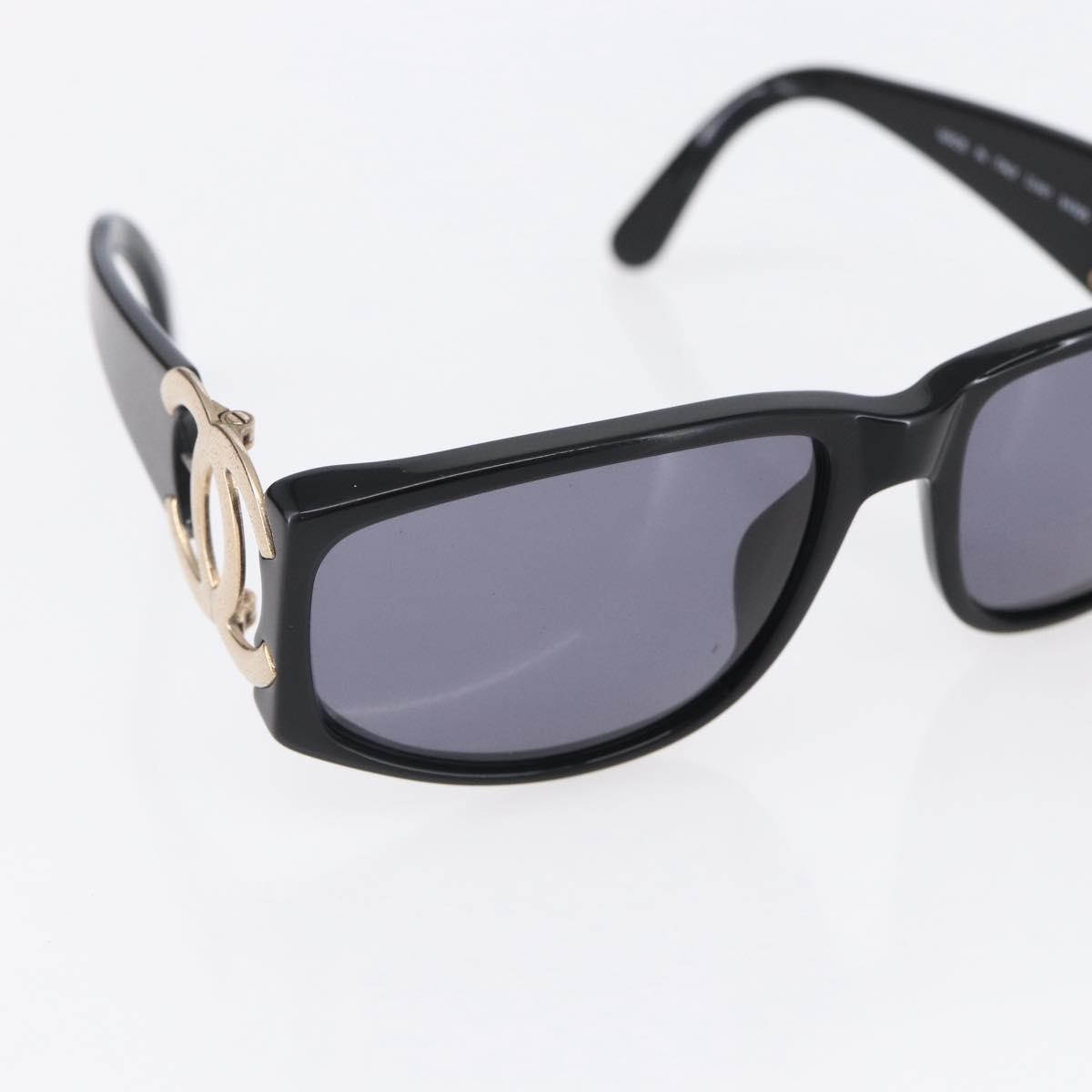 Chanel Logo Cc Sunglasses Plastic Black Plastic Sunglasse Accessory