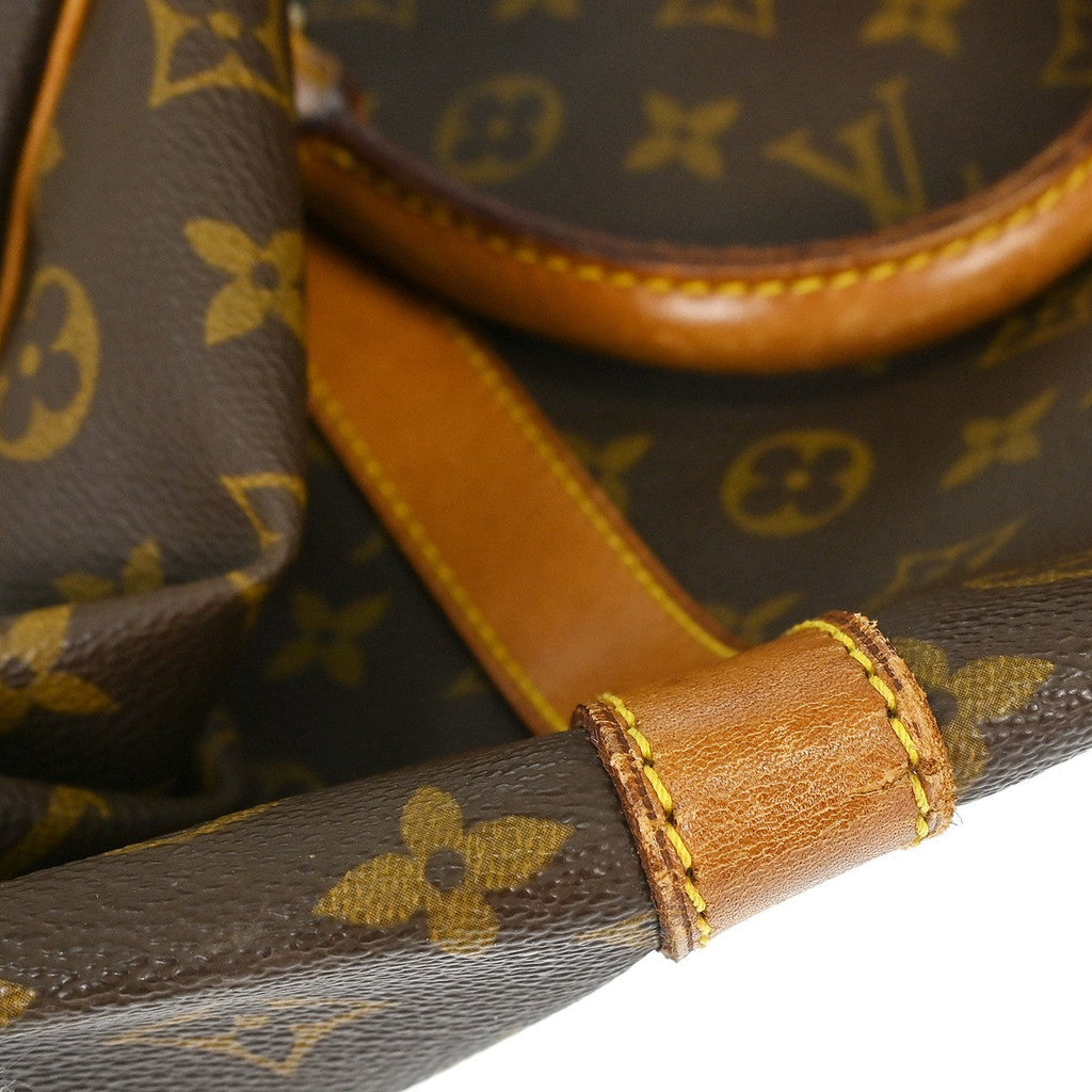 Louis Vuitton Keepall Bag Monogram Canvas Brown Canvas Travel Bag