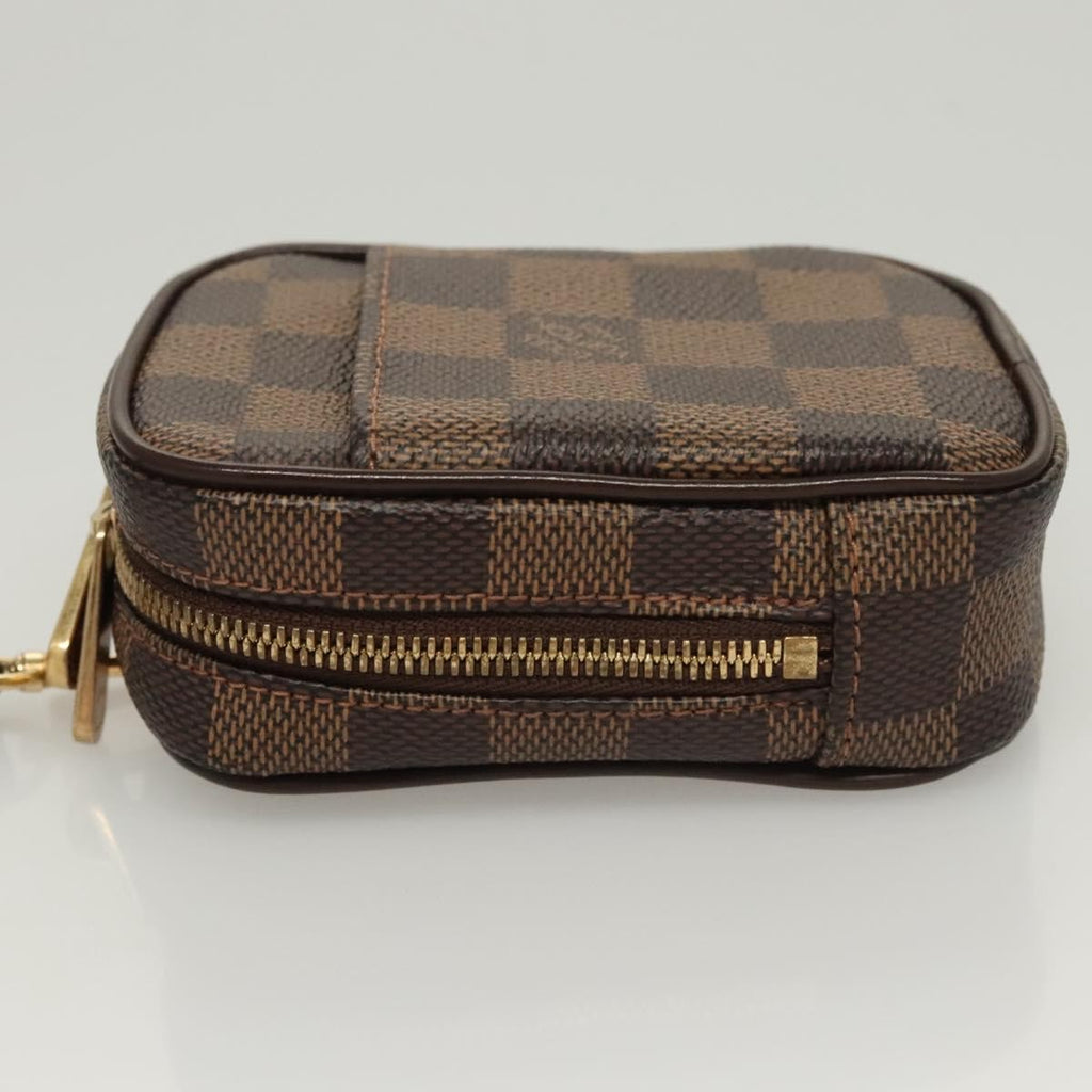 Louis Vuitton Etui Okapi Camera Case Damier Brown Canvas Bag