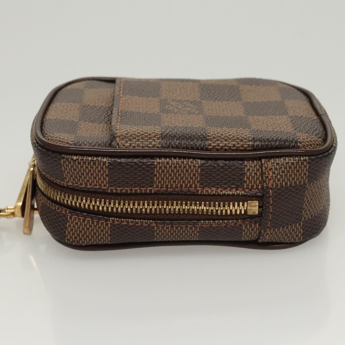 Louis Vuitton Etui Okapi Camera Case Damier Brown Canvas Bag