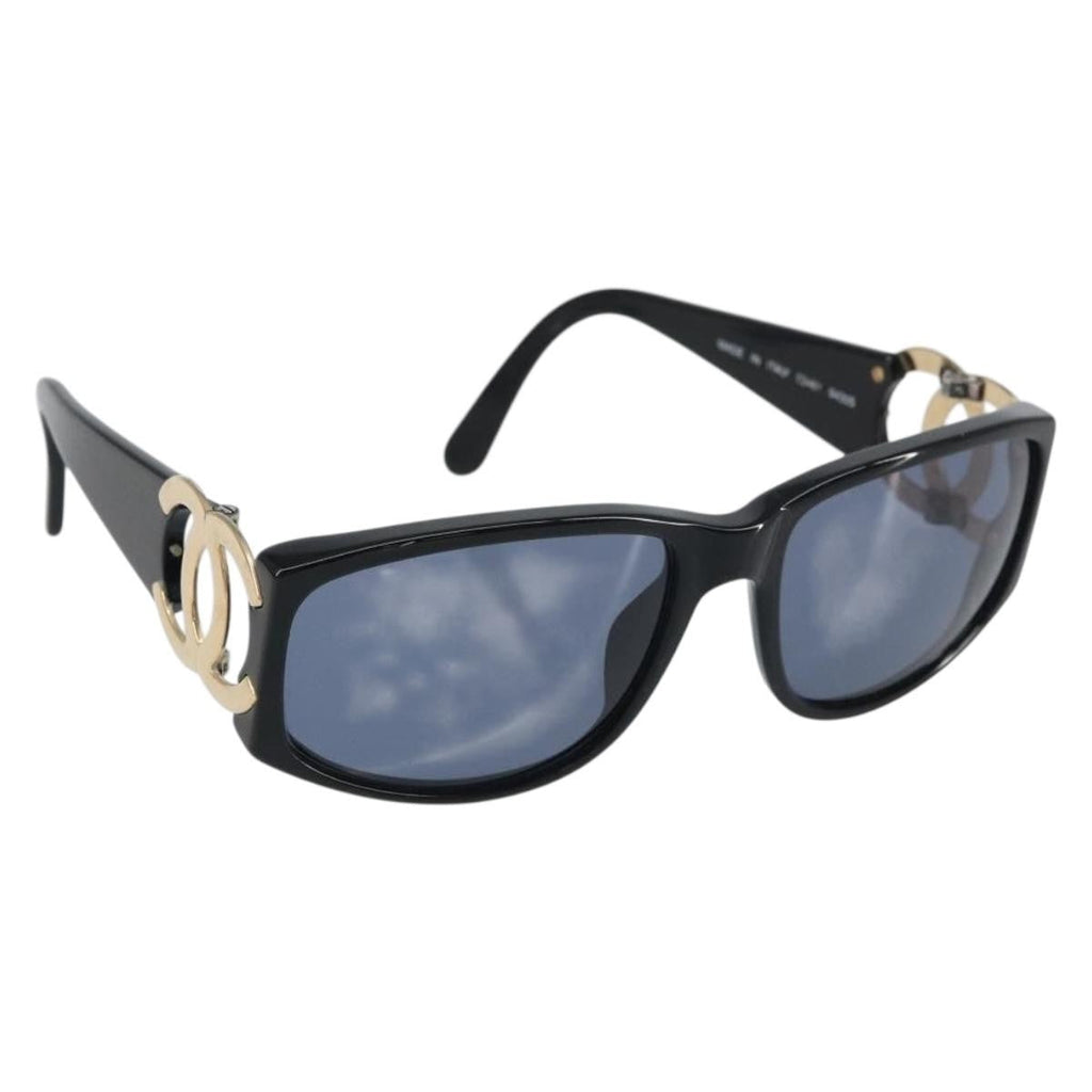 Chanel Logo Cc Sunglasses Plastic Black Plastic Sunglasse Accessory