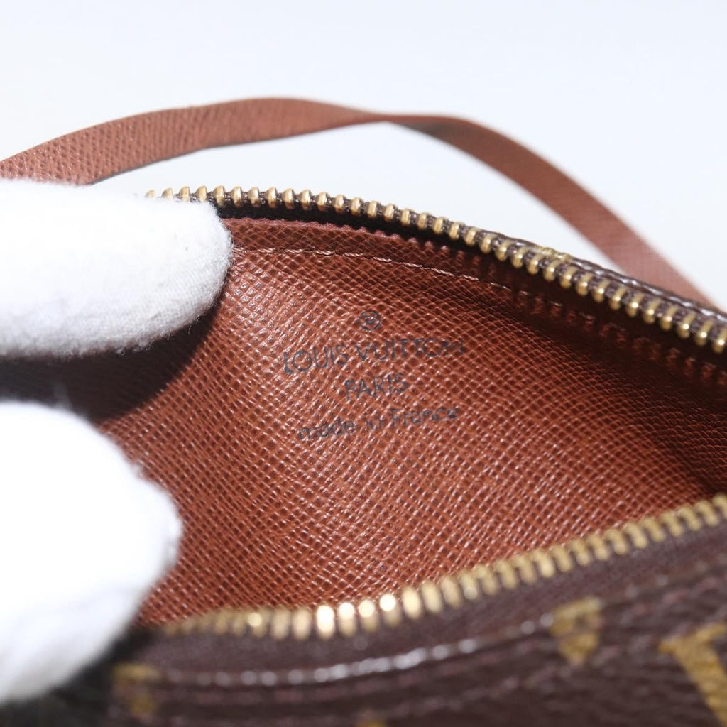 Louis Vuitton Papillon Pochette Monogram Canvas Brown Canvas Clutche & Pouche Bag
