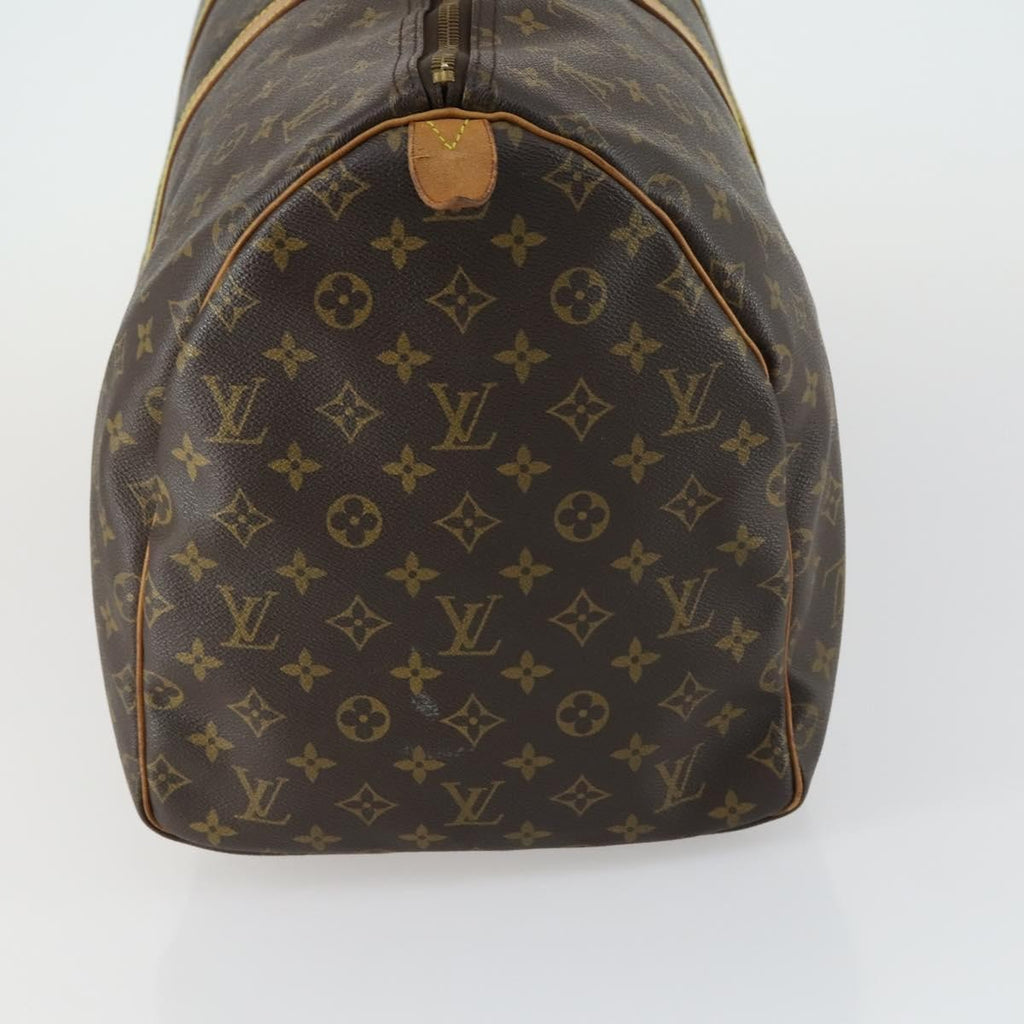 Louis Vuitton Keepall Bag Monogram Canvas Brown Canvas Travel Bag