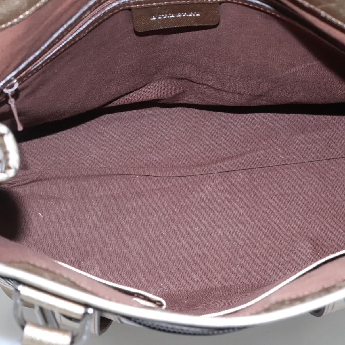 Burberry Nova Check Tote Canvas And Leather Beige Canvas Tote Bag