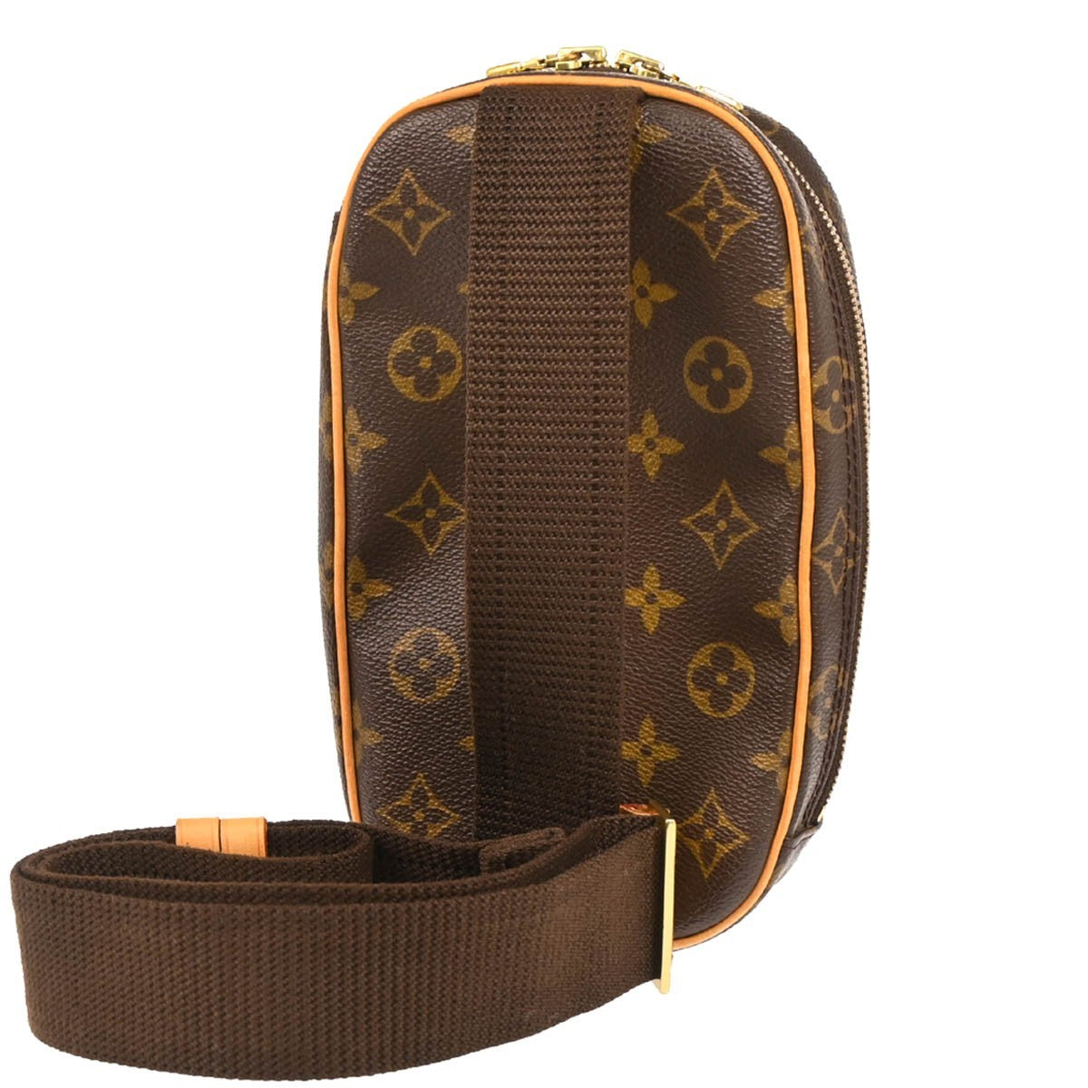 Louis Vuitton Pochette Gange Monogram Canvas Brown Canvas Clutche & Pouche Bag