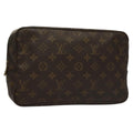 Louis Vuitton Trousse Toilette Monogram Canvas Brown Canvas Clutche & Pouche Bag