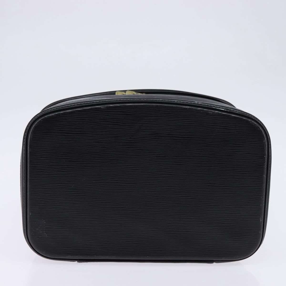Louis Vuitton Nice Vanity Case Epi Leather Black Leather Bag
