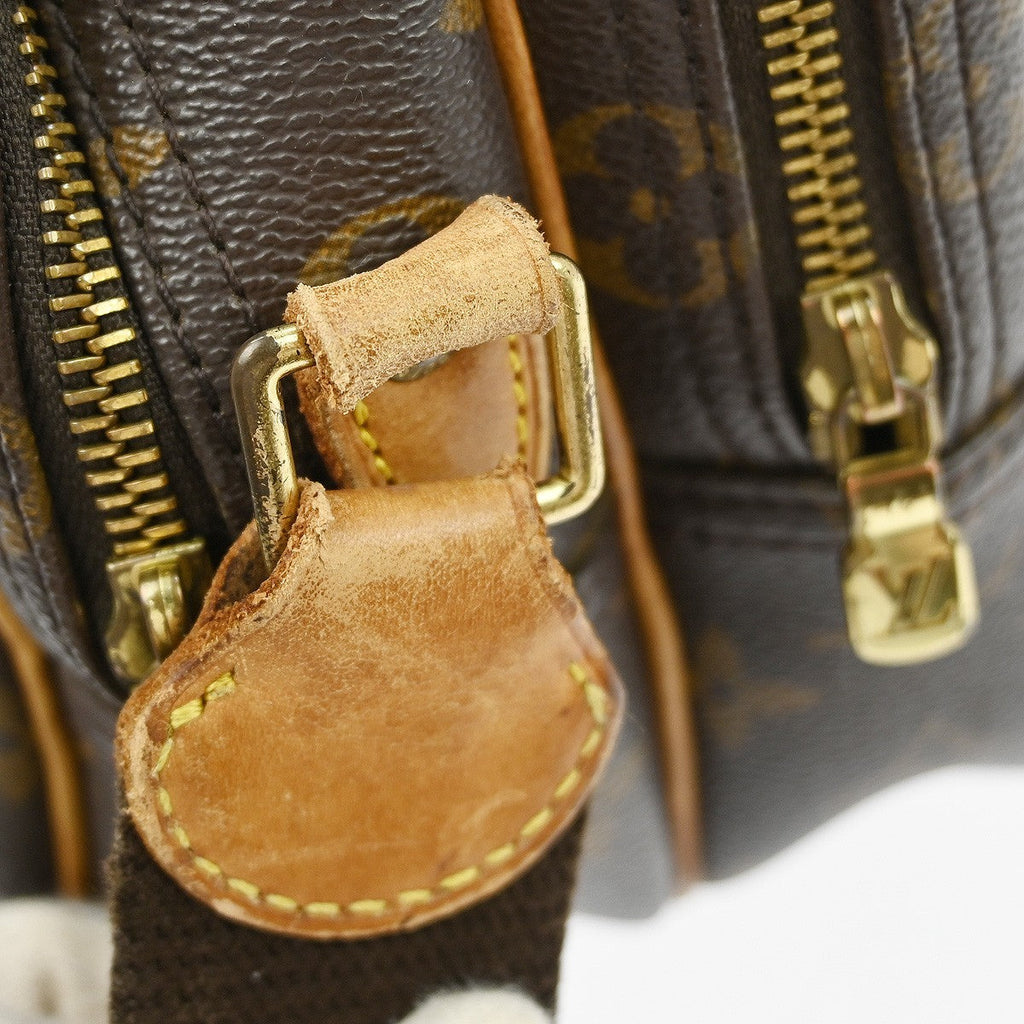 Louis Vuitton Reporter Bag Monogram Canvas Brown Canvas Shoulder Bag