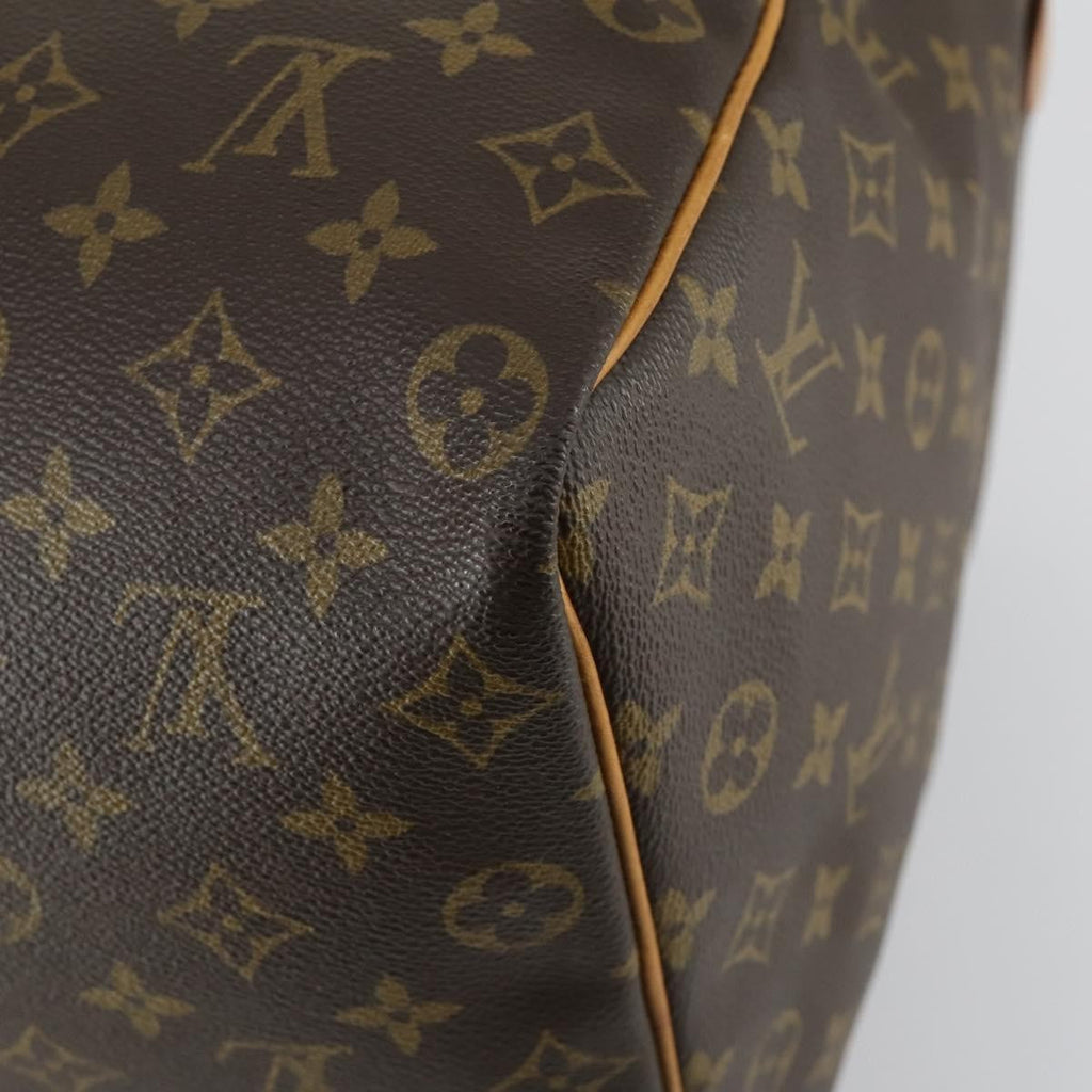 Louis Vuitton Keepall Bag Monogram Canvas Brown Canvas Travel Bag