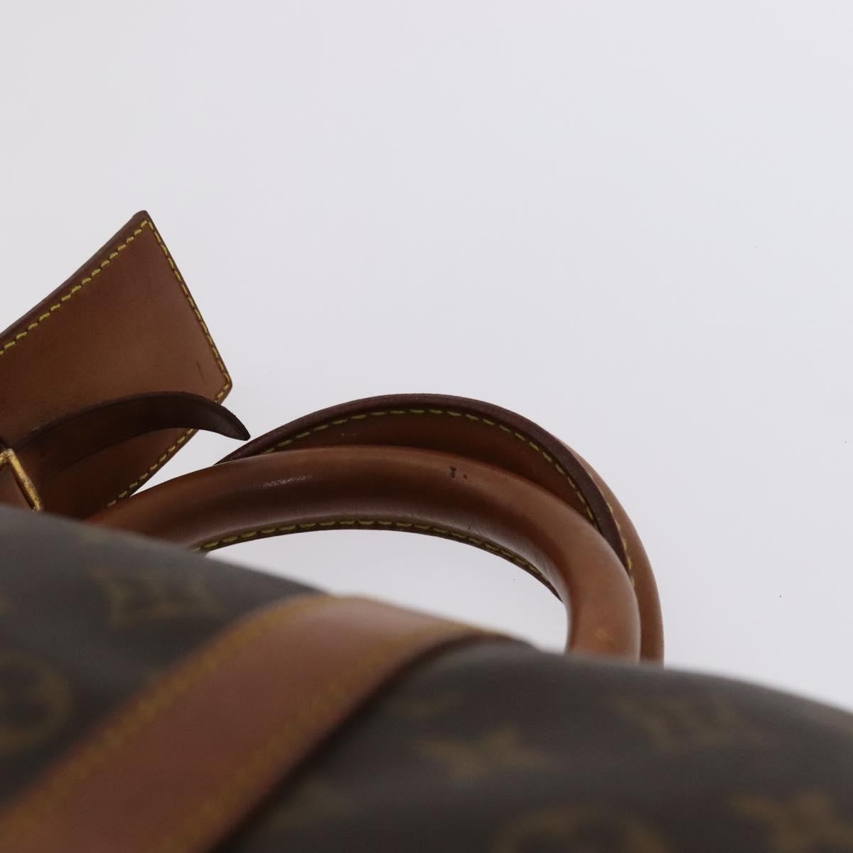Louis Vuitton Keepall Bag Monogram Canvas Brown Canvas Travel Bag