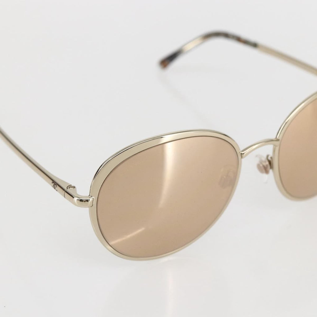 Chanel Logo Cc Sunglasses Metal Gold Metal Sunglasse Accessory