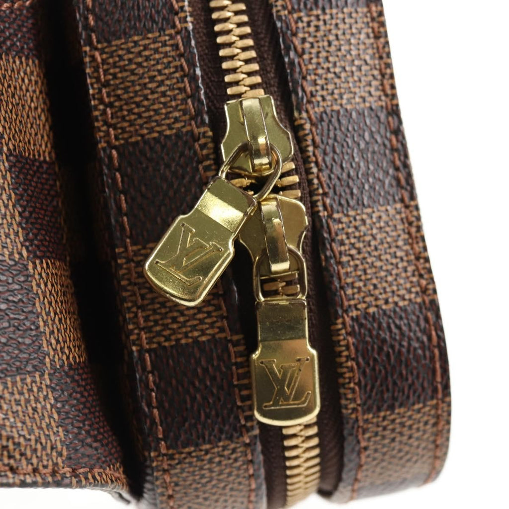 Louis Vuitton Geronimos Waist Bag Damier Brown Canvas Shoulder Bag