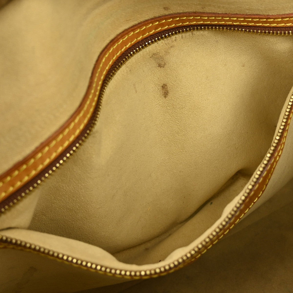 Louis Vuitton Cite Handbag Monogram Canvas Brown Canvas Clutche & Pouche Bag