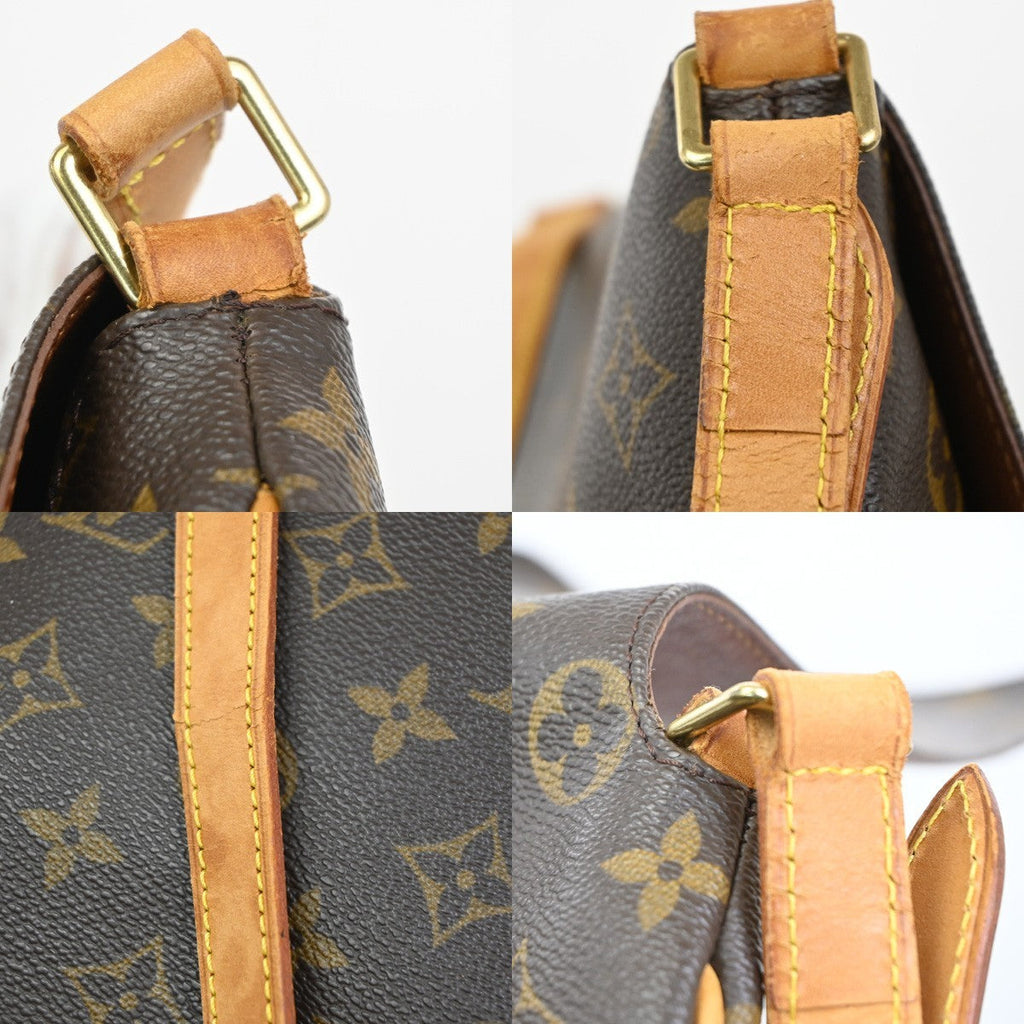 Louis Vuitton Musette Salsa Handbag Monogram Canvas Brown Canvas Shoulder Bag