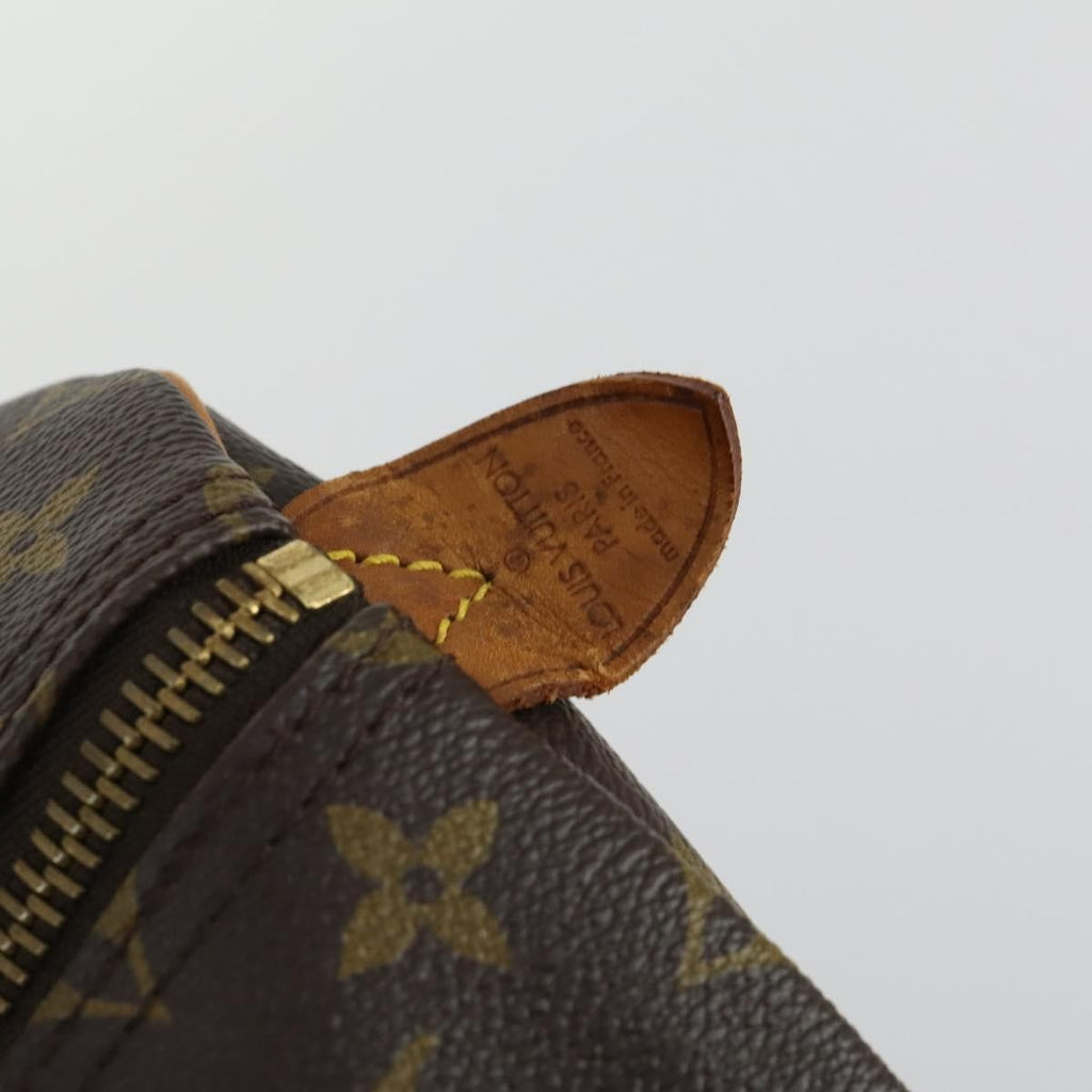 Louis Vuitton Keepall Bag Monogram Canvas Brown Canvas Travel Bag