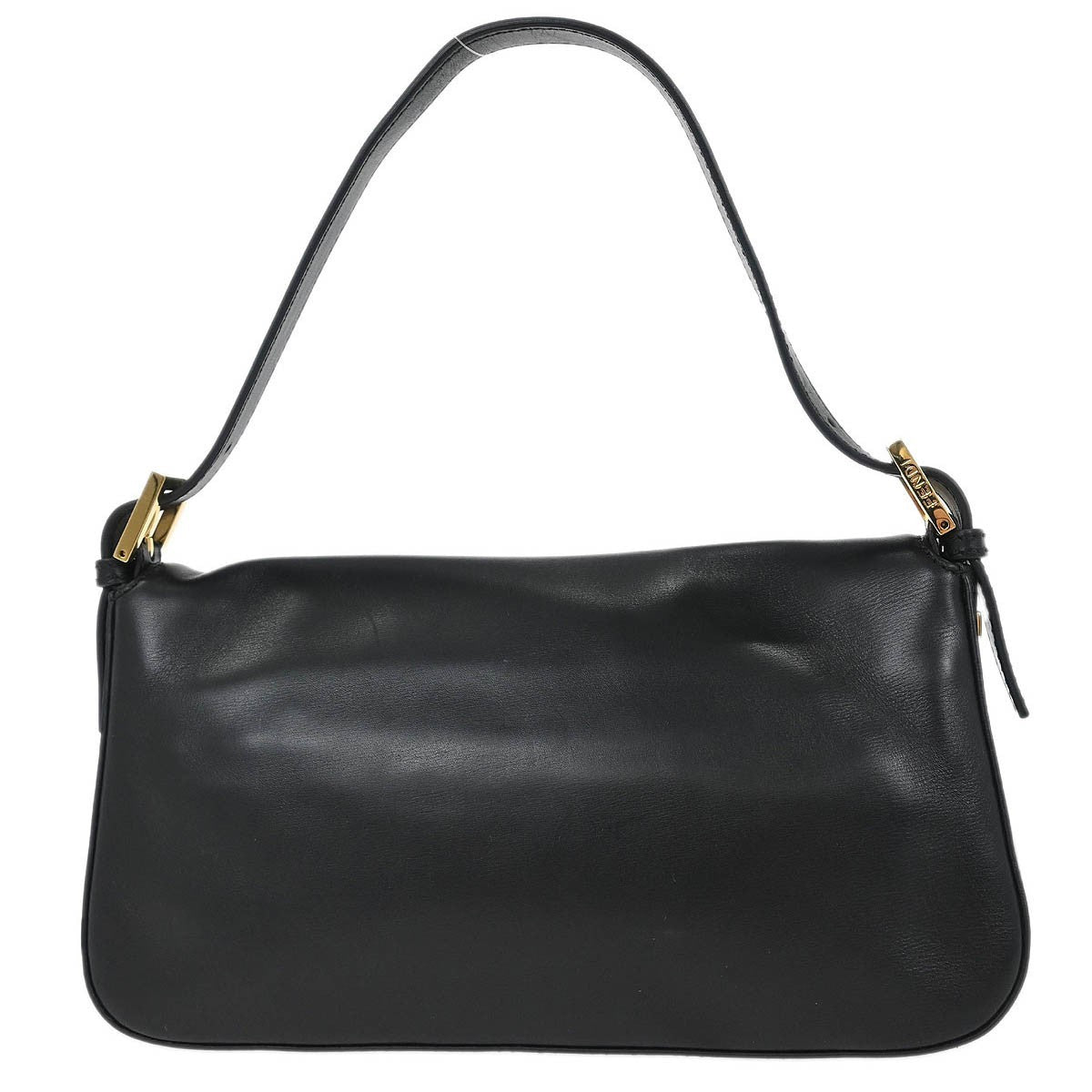 Fendi Baguette Bag Leather Black Leather Shoulder Bag Bag