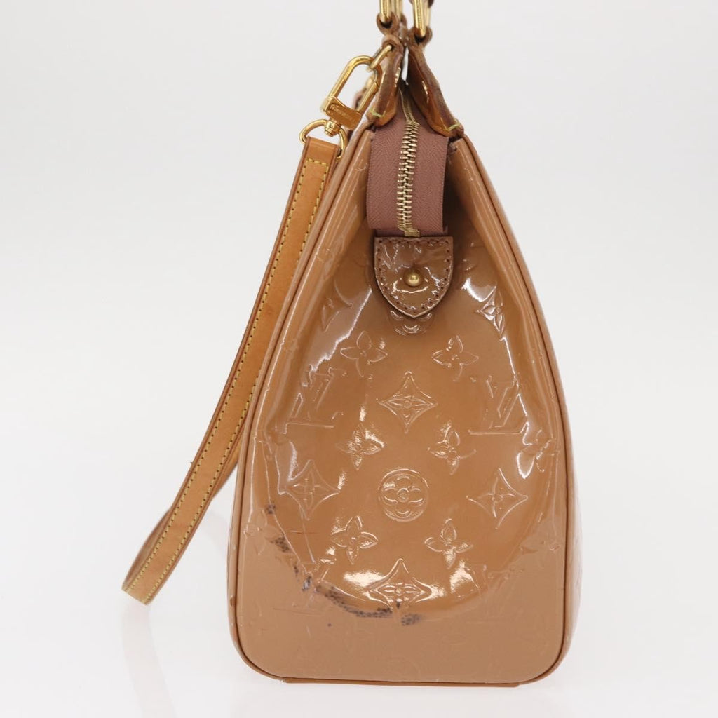 Louis Vuitton Brea Handbag Monogram Vernis Brown Patent_Leather Handbag