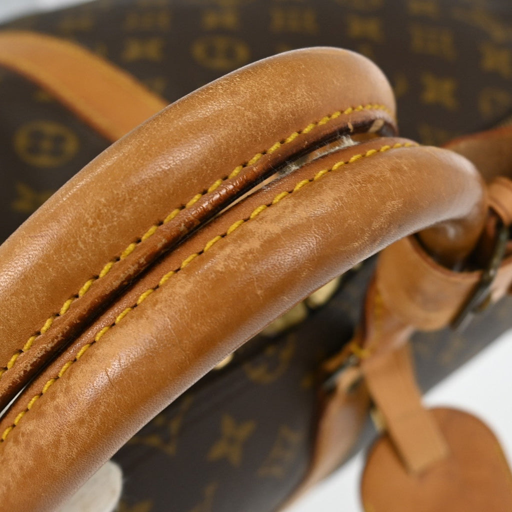 Louis Vuitton Keepall Bag Monogram Canvas Brown Canvas Travel Bag