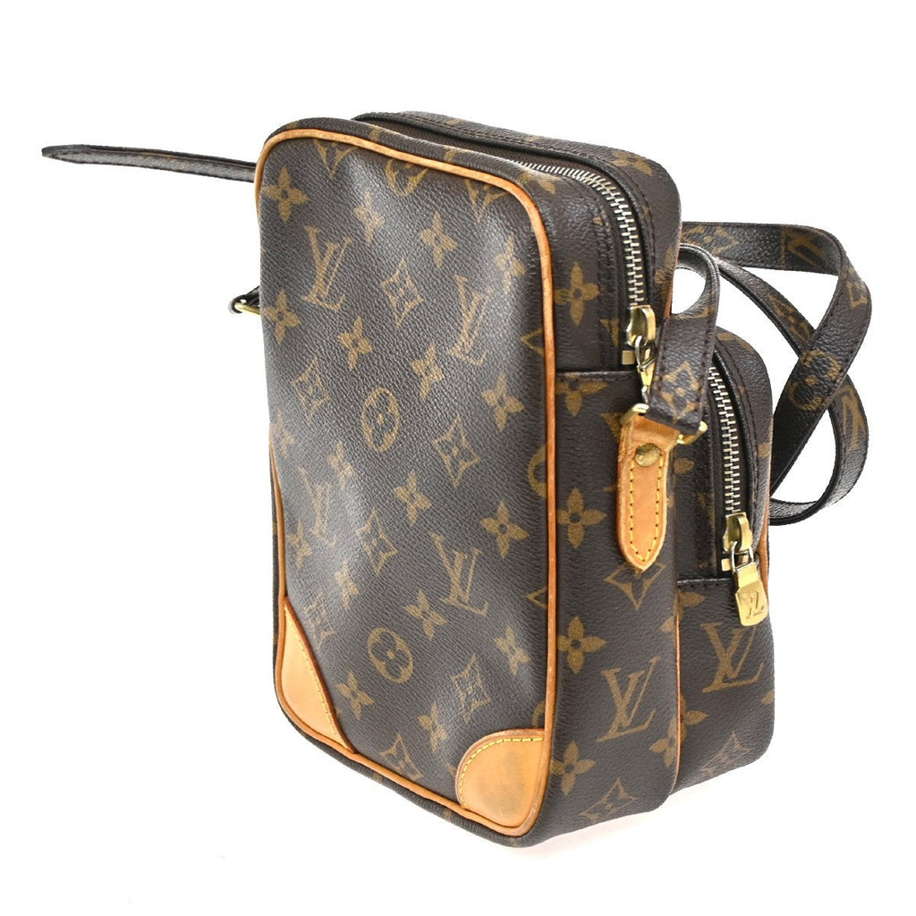 Louis Vuitton Amazone Bag Monogram Canvas Brown Canvas Shoulder Bag