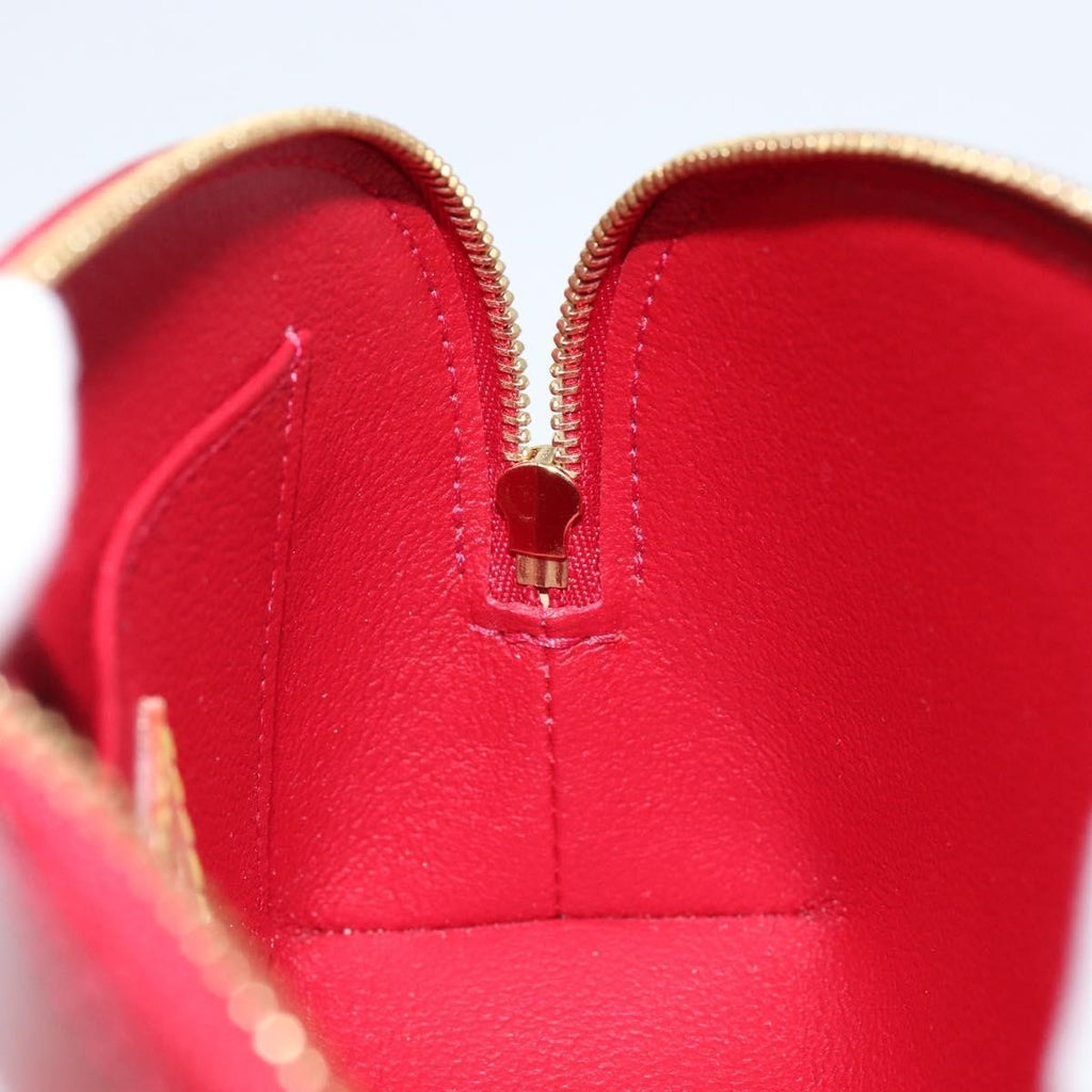 Louis Vuitton Cosmetic Pouch Limited Edition Monogram Vernis Rayures Red Patent_Leather Bag