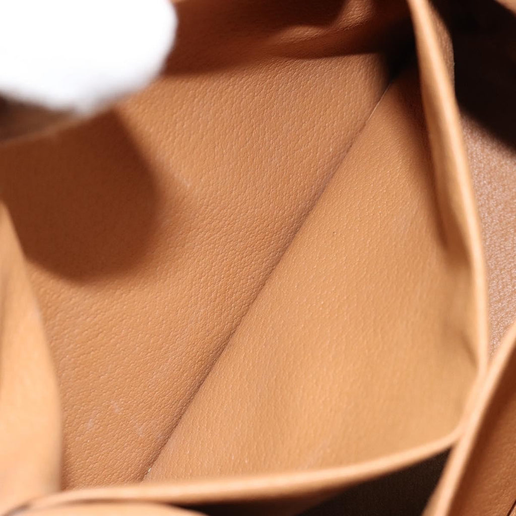 Celine Macadam Pochette Canvas And Leather Brown Canvas Clutche & Pouche Bag