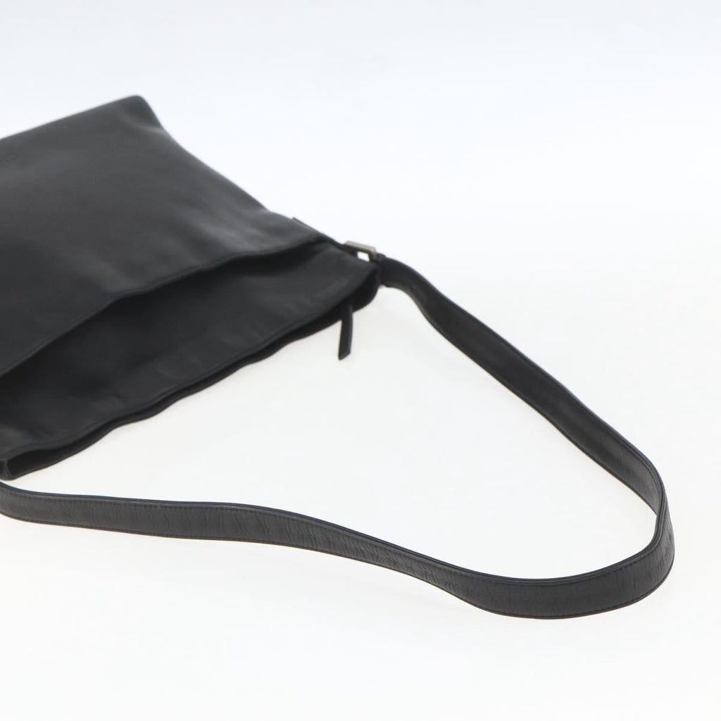 Chanel Vintage Shoulder Bag Leather Black Leather Shoulder Bag Bag
