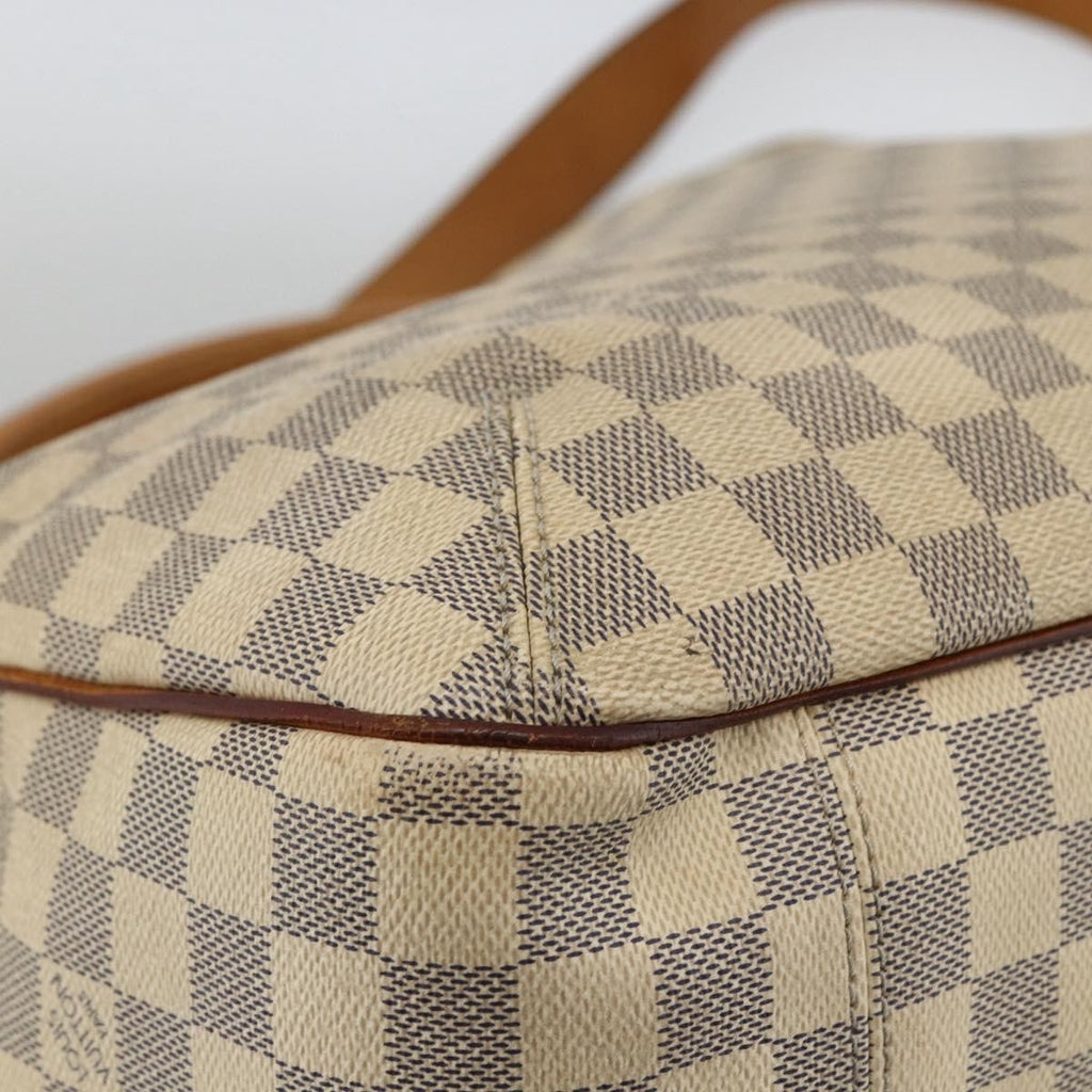 Louis Vuitton Soffi Handbag Damier Beige Canvas Handbag