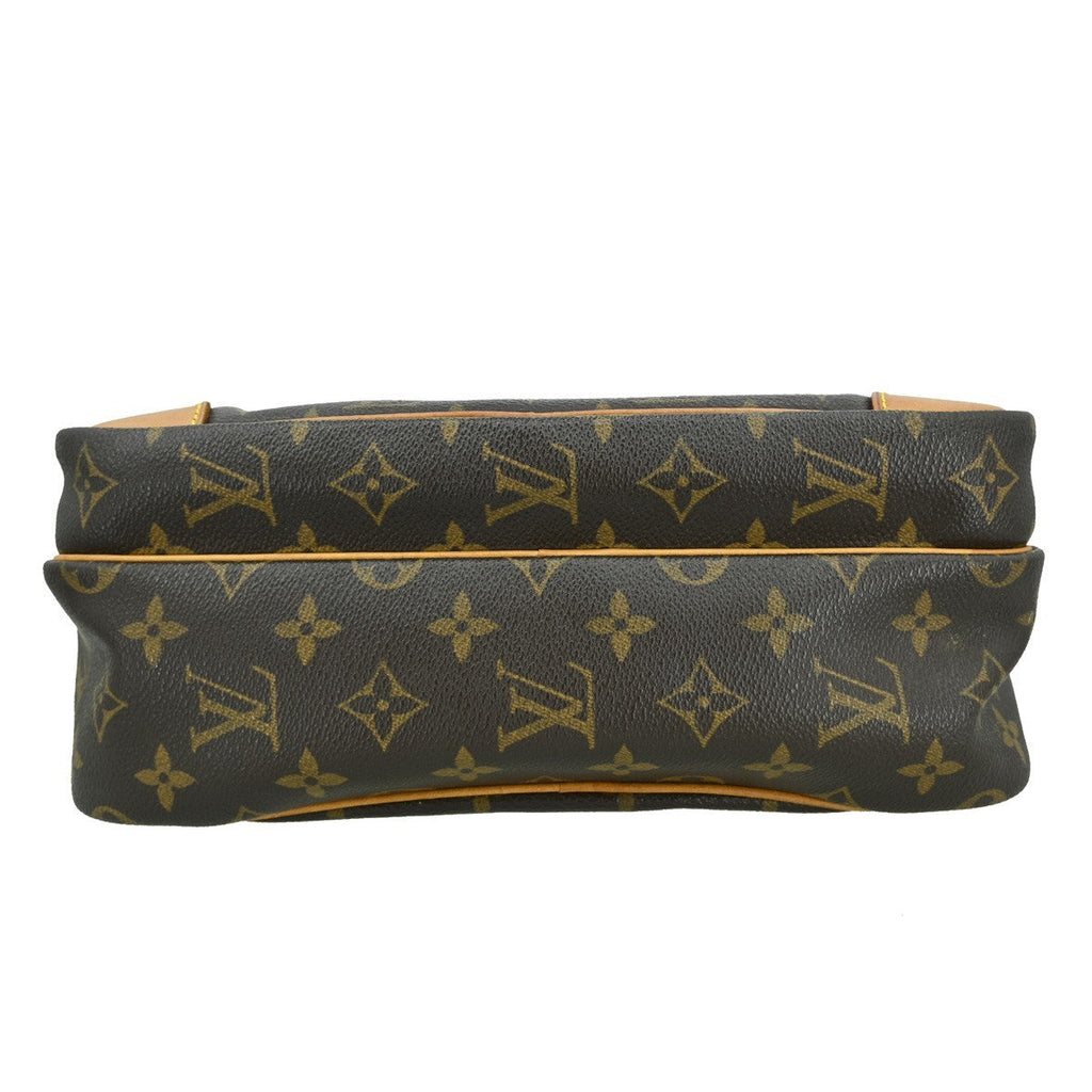 Louis Vuitton Nil Messenger Bag Monogram Canvas Brown Canvas Shoulder Bag