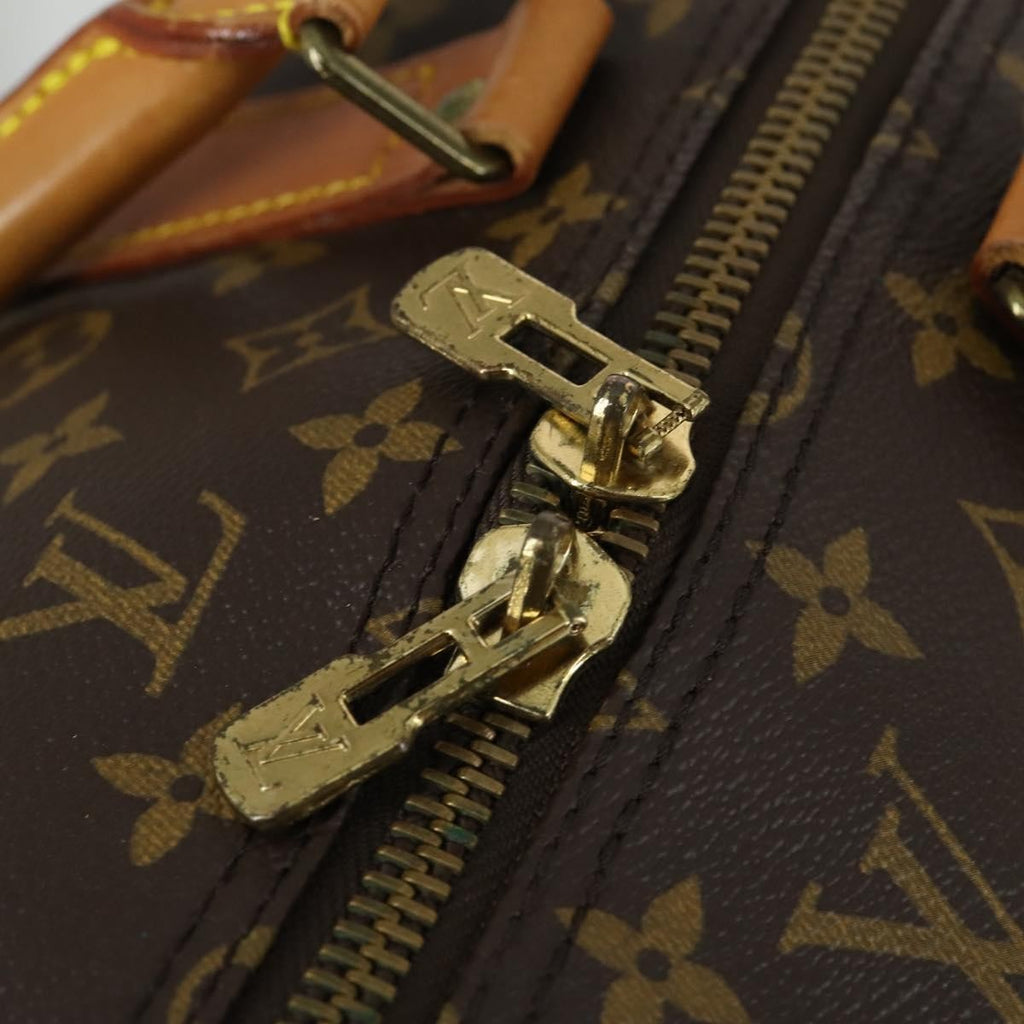 Louis Vuitton Keepall Bandouliere Bag Monogram Canvas Brown Canvas Travel Bag