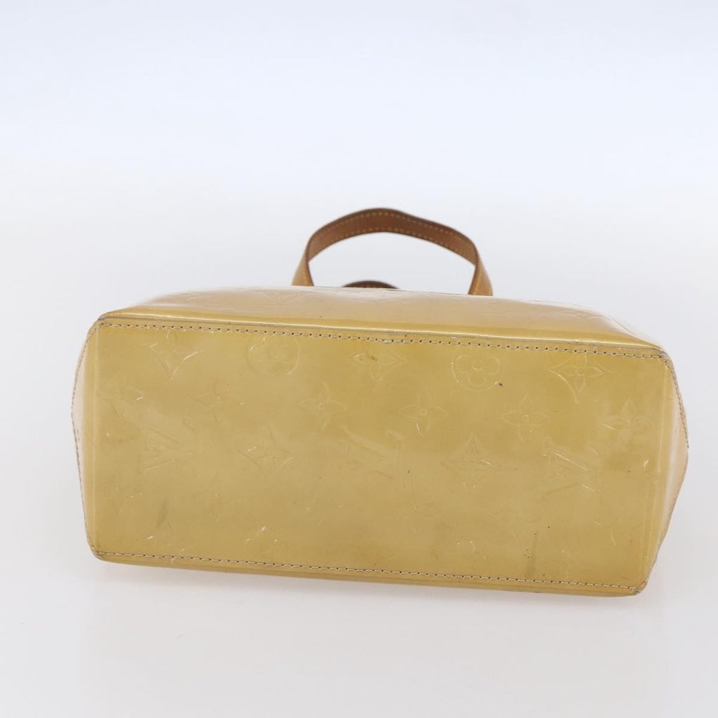 Louis Vuitton Reade Handbag Monogram Vernis Beige Patent_Leather Handbag