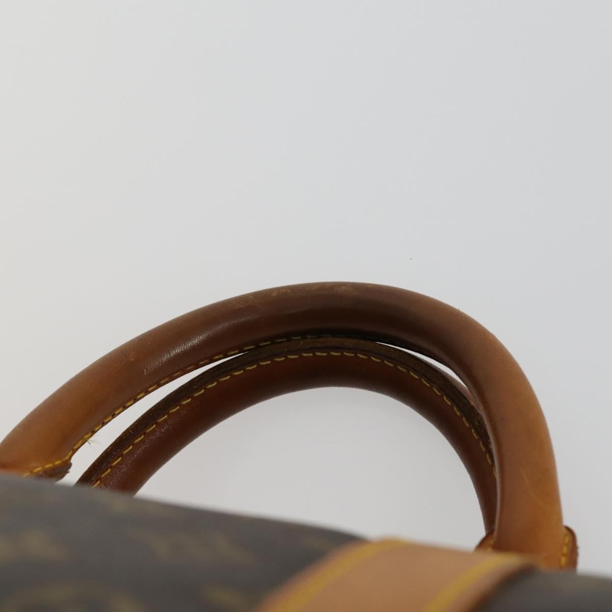 Louis Vuitton Keepall Bag Monogram Canvas Brown Canvas Travel Bag