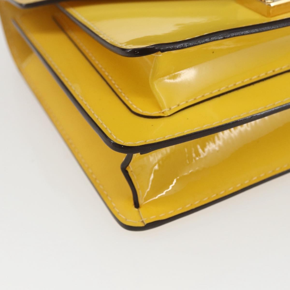 Louis Vuitton Monceau Handbag Vernis Yellow Patent_Leather Handbag