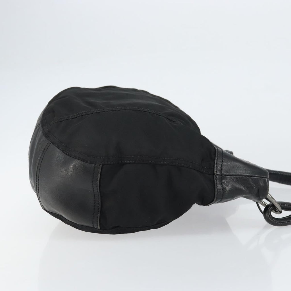 Prada Vintage Shoulder Bag Tessuto Black Nylon Shoulder Bag Bag