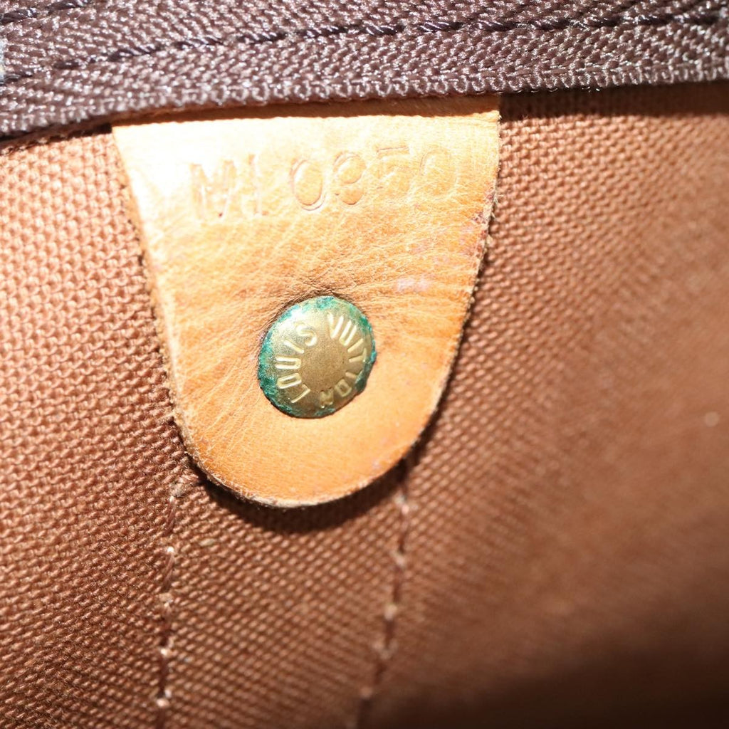 Louis Vuitton Keepall Bag Monogram Canvas Brown Canvas Travel Bag