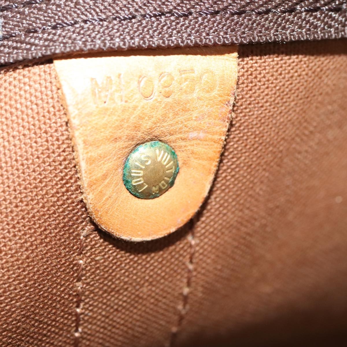 Louis Vuitton Keepall Bag Monogram Canvas Brown Canvas Travel Bag