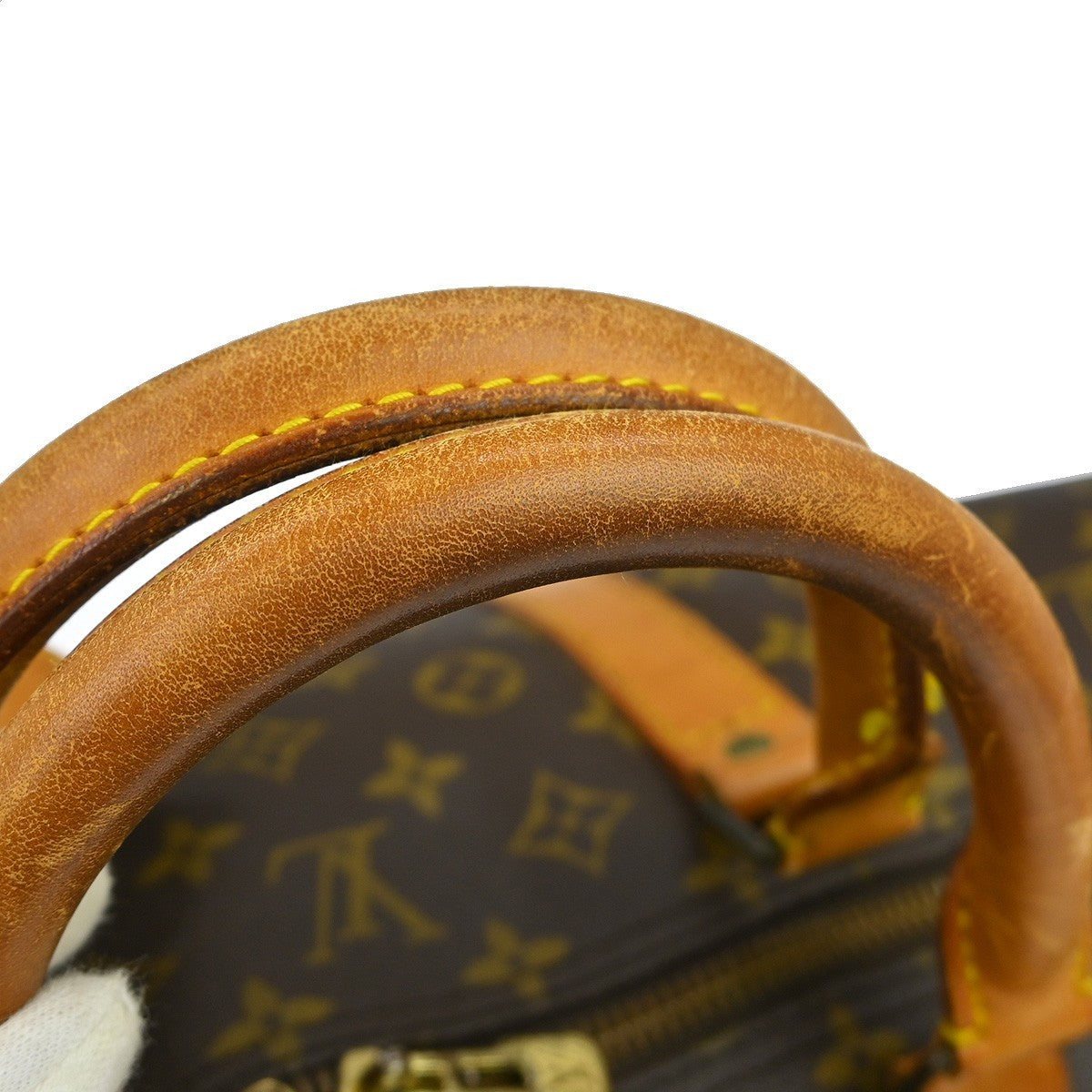 Louis Vuitton Keepall Bandouliere Bag Monogram Canvas Brown Canvas Travel Bag