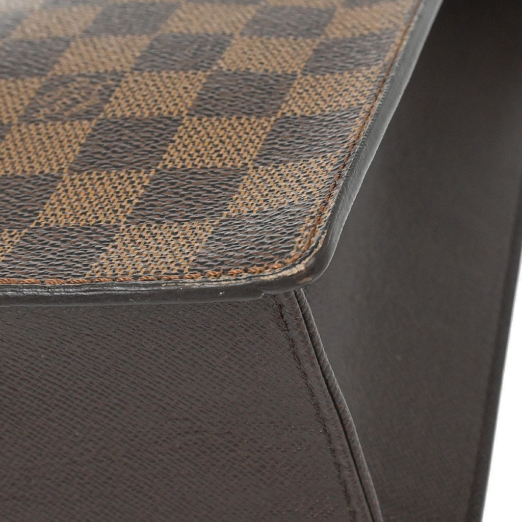 Louis Vuitton Venice Sac Plat Bag Damier Brown Canvas Tote Bag